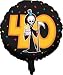 Grim Reaper 40th Birthday Balloons