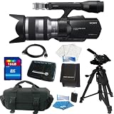 Sony NEX-VG20 Interchangeable Lens HD Handycam Camcorder With 18-200mm (11x) E-Mount Zoom + 16GB Deluxe Accessory Kit