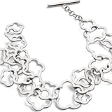 swatch bijoux (�X�E�H�b�` �r�W��) �u���X���b�g CHEMIN FLEURI BRACELET SS SIZEU JBM039-U