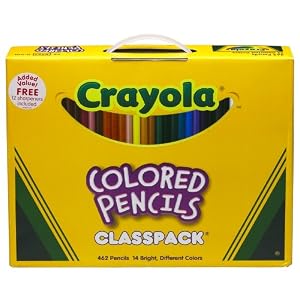 Crayola 462ct Colored Pencils Classpack 14 Colors by