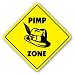 PIMP ZONE Sign new xing pimpin hooker hat shoes gift
