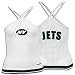 New York Jets Junior Womens NFL Reebok Halter Top Shirt - White