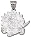 Toronto Raptors Solid Sterling Silver Logo Giant Pendant
