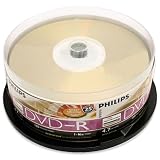 Philips 25-Pack Lightscribe DVD-R, 4.7GB, 16X