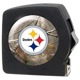 Great American Pittsburgh Steelers Realtree&Acirc;&reg; Camo 25 Ft. Tape Measure