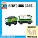 Recycling Cars with Free Track from Thomas the Tank Engine and Friends Wooden Railway Train System