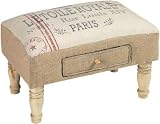 Feedsack Foot Stool