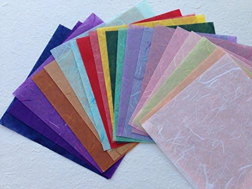 20x Unryu Translucent Light Weight SAA Mulberry - Origami, Scrapbook, Lamp Shade