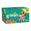 Pampers Baby-Dry Diapers, Size 5 (27+ Lbs), Economy Plus Pack, 156 Diapers Pampers Baby-Dry Diapers, Size 5 (27+ Lbs), Economy Plus Pack, 156 Diapers