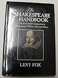 The Shakespeare handbook