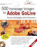 500 Homepage Vorlagen für Adobe GoLive 500 Homepage Vorlagen für Adobe GoLive