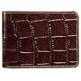 Jack Georges Croco Collection 2700 Slim Mens Walle-Brown