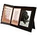 Beyond the Rainbow Poem Pet Memorial Keepsake Picture Frame and Pet Loss Sympathy Gift, Black with Foil Accent