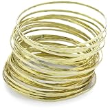 Citrine by the Stones Slinky Large Hammered Go