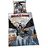 Herding 442656050412 Bettw&auml;sche Dragons, Kopfkissenbezug 80 x 80 cm und Bettbezug 135 x 200 cm, 100 % Baumwolle, Renforce