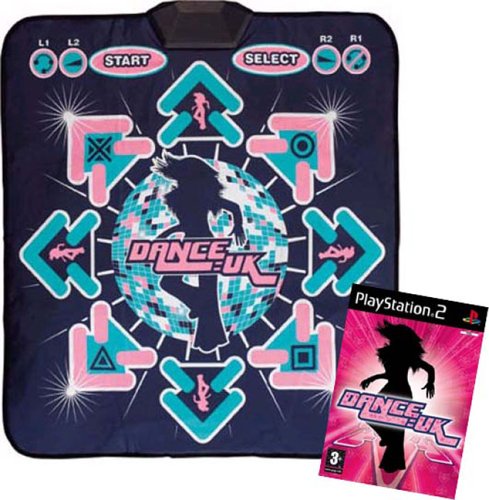 Childrens Toyshop  Video Games : Dance: UK Game + 8-Way Dance Mat Bundle (PS2)