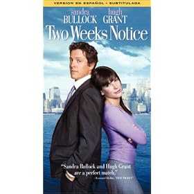 Two Weeks Notice (Spanish Subtitles) [VHS]