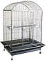 Brand New Parrot Bird Wrought Iron Cage Dome-Top 40x30x69-WI40ASR