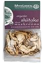 Mycological Dried Organic Sliced Shiitake Mushrooms, 1-Ounce Packages (Pack of 6)