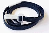 Navy Blue Flat Woven Break-Away Lanyard