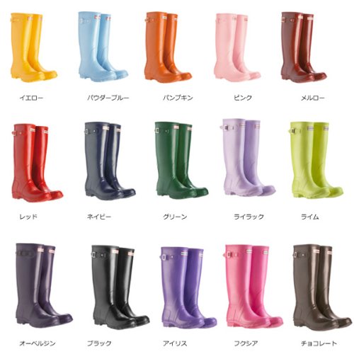 �y���������z�y10��OFF�z�y�n���^�[�u�[�c�z�@�I���W�i�� ���o�[�u�[�c<br>�@HUNTER�@ORIGINAL RUBBER BOOTS�y���C�z�y���C���V���[�Y�z�y���C���u�[�c�z