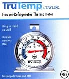 Kitchen & Housewares : TruTemp 3507 Freezer-Refrigerator Dial Thermometer