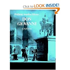 Don Giovanni in Full Score (Opera Libretto Series)