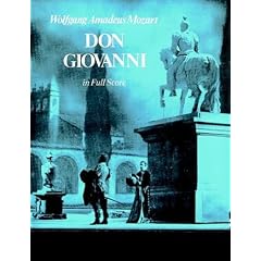 "Don Giovanni": Complete Orchestral Score (Opera Libretto Series)