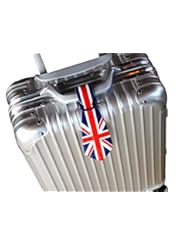 Sports: National Flag Necktie Shaped PVC Luggage Tags Novelty Travel Bag Label Creative Design Baggage Id Suitcase Tags, United Kingdom Flag (Uk) - lucalab