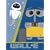 CharacterWorld Wall-e And Eve Fleece Blanket