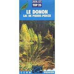 Carte de randonn�e : Le Donon