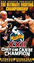 UFC (Ultimate Fighting Championship) XXII - Only One Can Be Champion [VHS]