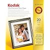 Kodak Ultra Premium Fotopapier 20 Blätter (280 g, 130 x 180 mm hochglänzend)