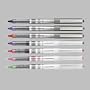 uni-ball Vision Stick Fine Point Roller Ball Pens, Red, 12 (60139)