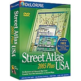 Delorme Mapping Street Atlas USA 2005 Plus