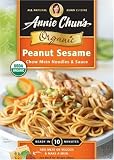Annie Chuns Peanut Sesame Chow Mein Noodles And Sauce, 8.2-Ounce Boxes (Pack of 6)