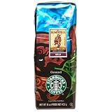 Starbucks Ground Coffee Sumatra 16 Ounce Bags  Pack of 2 