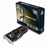 Sapphire ATI Radeon HD5870 Grafikkarte (PCI-e, 1GB GDDR5 Speicher, HDMI, DVI, 1 GPU) Full Retail