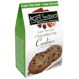 Aunt Gussie's Sugar-Free Spelt Cookies, Chocolate Chip, 6.5-Ounce Stand-Up Box (Pack of 5)