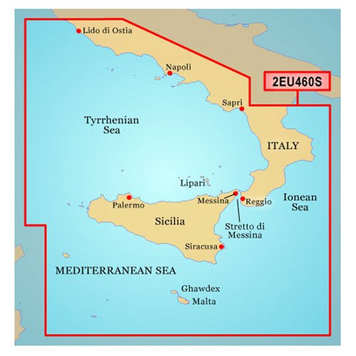 Garmin Navigation Mapping Software, South Italy and Sicily (010-C0538-00)