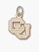 Colorado Buffaloes CU 1/2 Pendant - 14KT Gold Jewelry