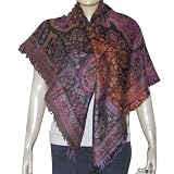 Head Scarf Square Wool Winter Accessory 44 x 44 inches