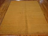 6x8 Orange Persian Hand Knotted Wool Gabbeh Rug