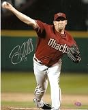 Brandon Webb Autographed/Hand Signed Arizona Diamondbacks 8x10 Photo Red Jersey