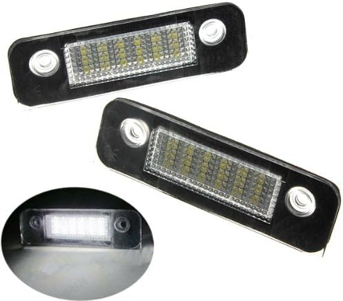 2x 12V 18LEDs License Number Plate Lamps Light for Ford Mondeo MK2