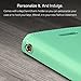 Google Nexus 6 Case - VENA® [vDiary] Slim Tri-Fold Leather Wallet Case with Stand Flip Cover for Google Nexus 6 (Teal / Navy Blue)
