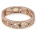 1928 Boutique Manor House Victorian Rose Gold-Tone Bracelet