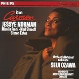 Bizet: Carmen / Jessye Norman, Freni, Shicoff, Estes, Le Roux; Ozawa [Highlights]