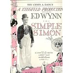 Ten Cents a Dance (A Ziegfeld Production Simple Simon) (Cover Photo: Ed Wynn) book cover