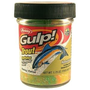 Gulp Natural Garlic Scent Trout Dough Fishing Bait by 